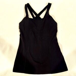 Like new lululemon size 4 black tank top